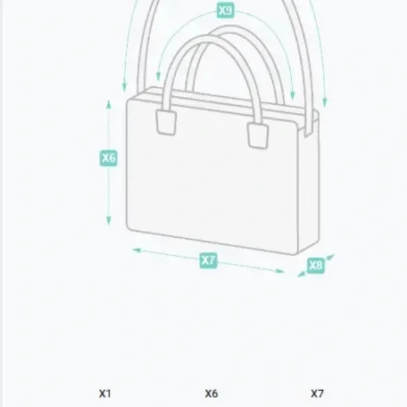 LANVIN Lamb Leather Crossbody Bag Logo Chain Trim & Strap Magnetic Flap - Picture 5 of 17